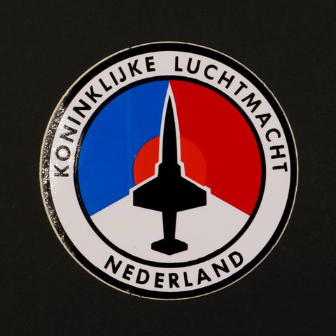 KONINKLIJKE LUCHTMACHT ヴィンテージステッカー オランダ