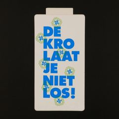 KRO ヴィンテージステッカー オランダ