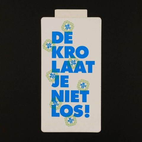 KRO ヴィンテージステッカー オランダ