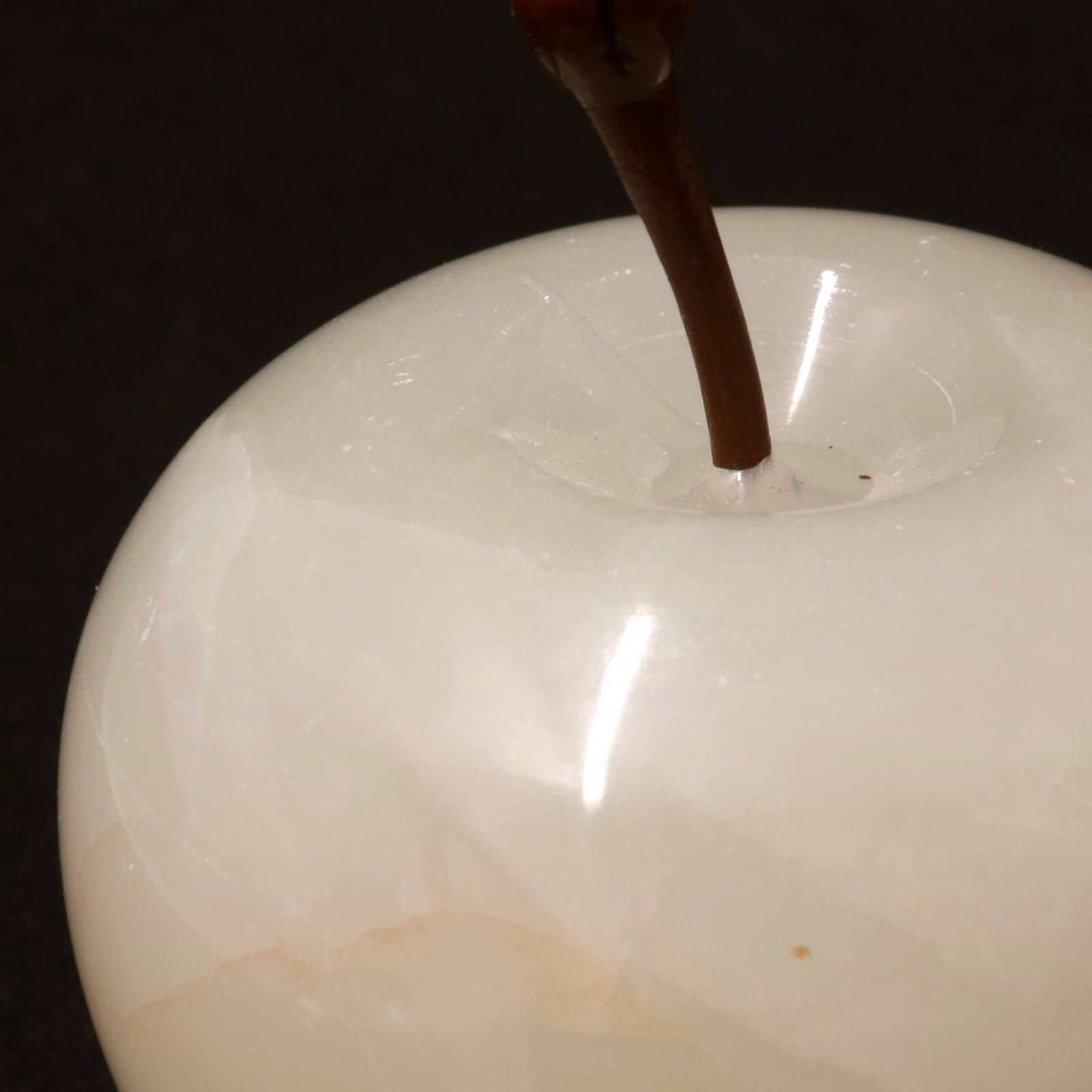 「Marble Apple Small」White