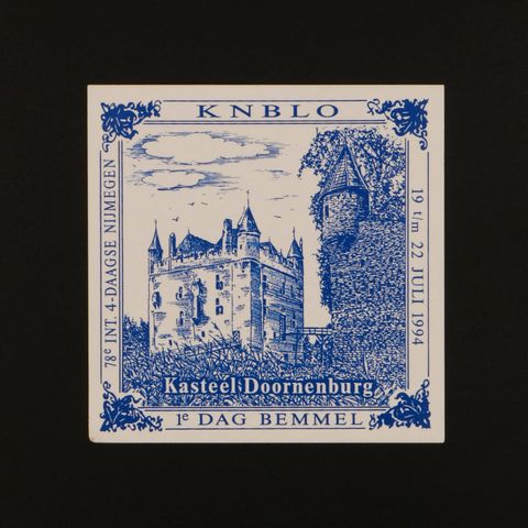 KNBLO Kasteel Doornenburg ヴィンテージステッカー オランダ