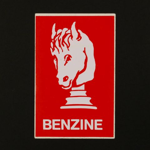 BENZINE ヴィンテージステッカー オランダ