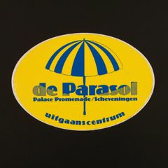 uitgaans centrum de Parasol ヴィンテージステッカー オランダ