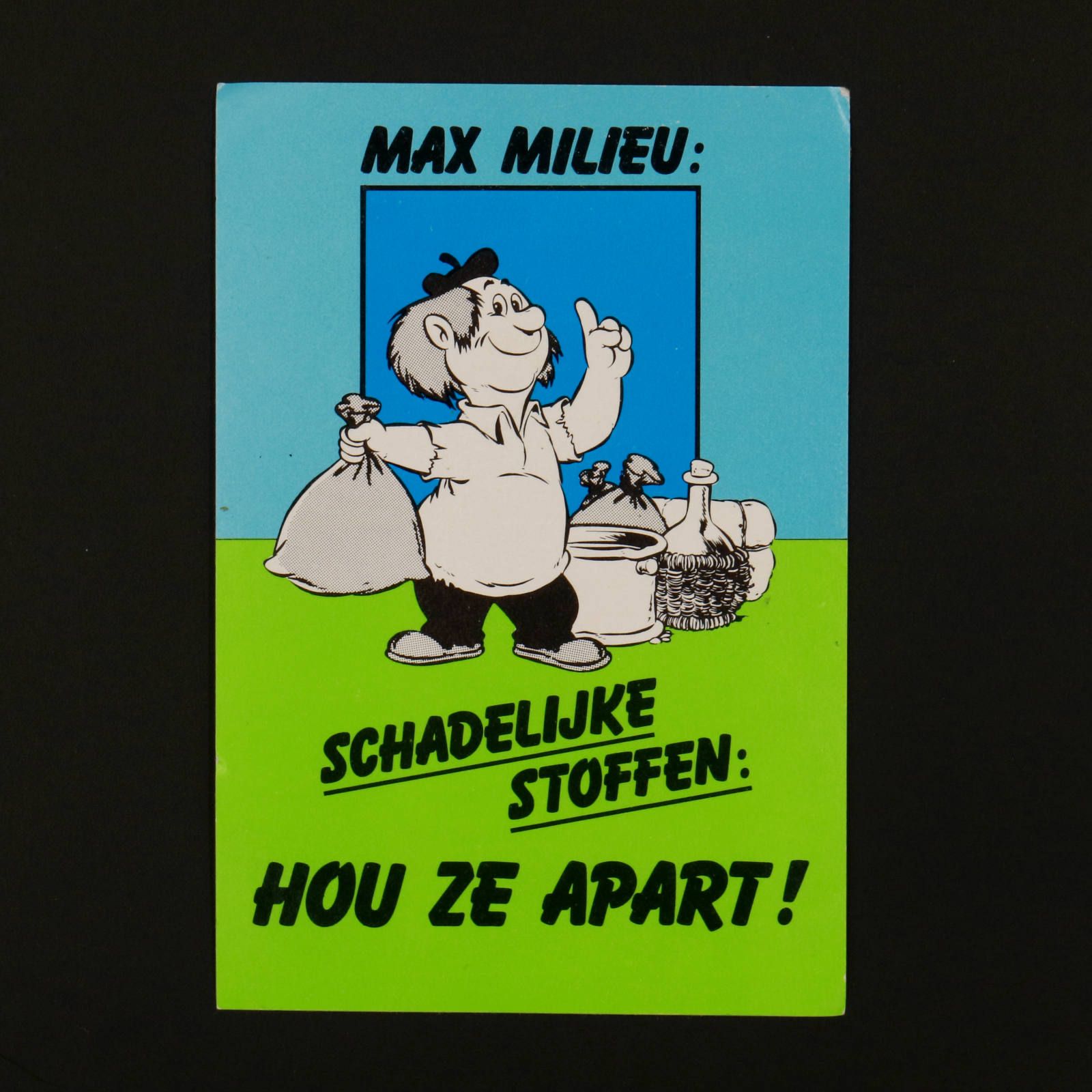 SCHADELIJKE STOFFEN ヴィンテージステッカー オランダ