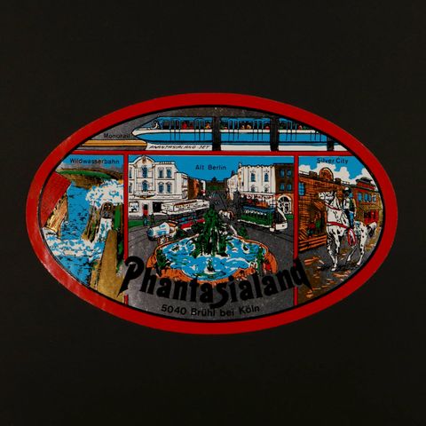 Phantasialand ヴィンテージステッカー オランダ