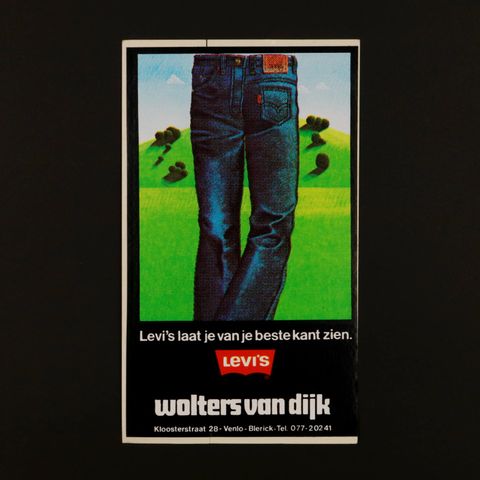 LEVI'S ヴィンテージステッカー オランダ