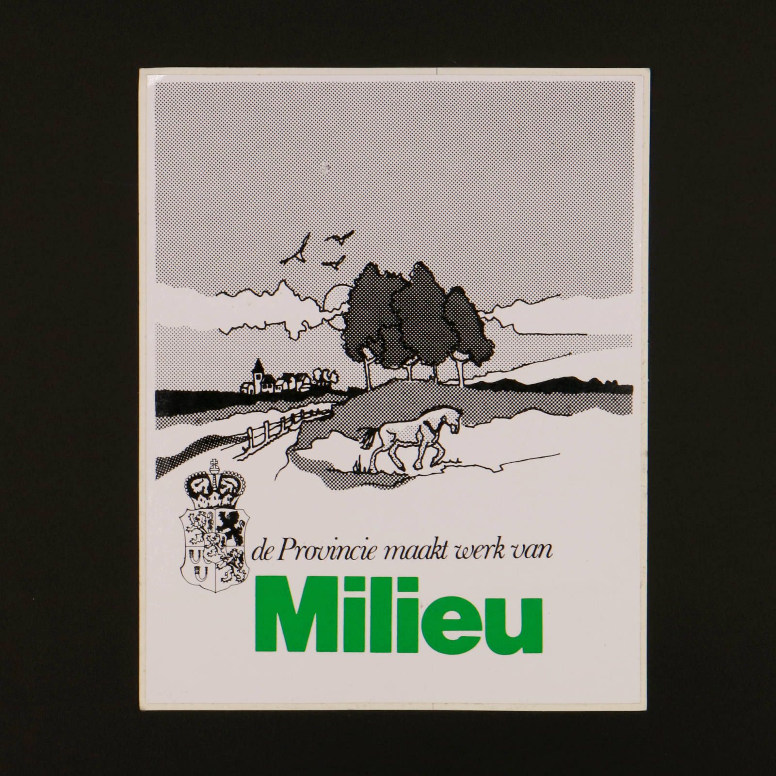 Milieu ヴィンテージステッカー オランダ