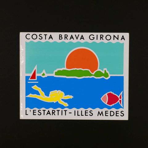 COSTA BRAVA GIRONA ヴィンテージステッカー オランダ