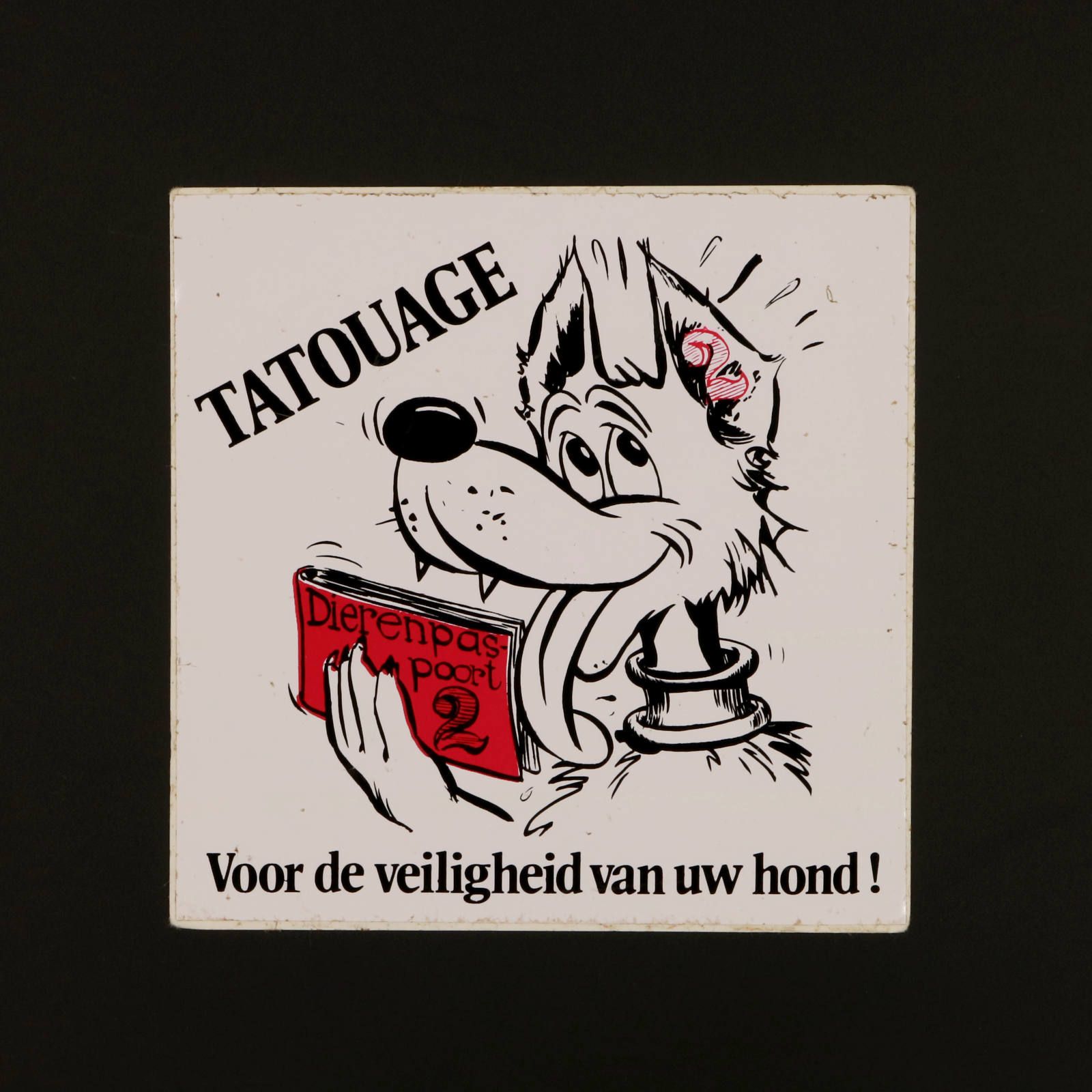 TATOUAGE ヴィンテージステッカー オランダ