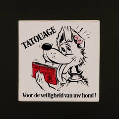 TATOUAGE ヴィンテージステッカー オランダ
