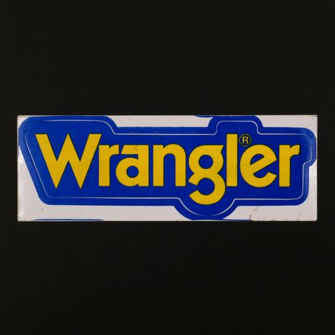 Wrangler ヴィンテージステッカー オランダ