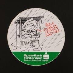 Spaar Bank Rotterdam ヴィンテージステッカー オランダ