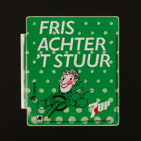 7UP ヴィンテージステッカー オランダ