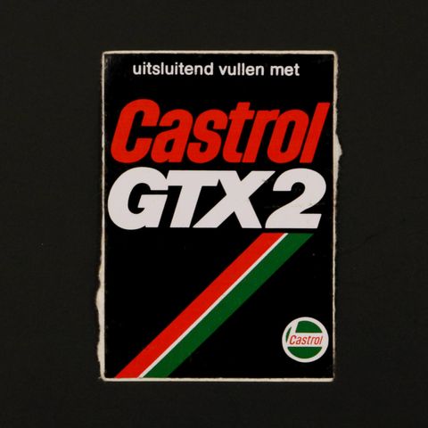 Castrol ヴィンテージステッカー オランダ
