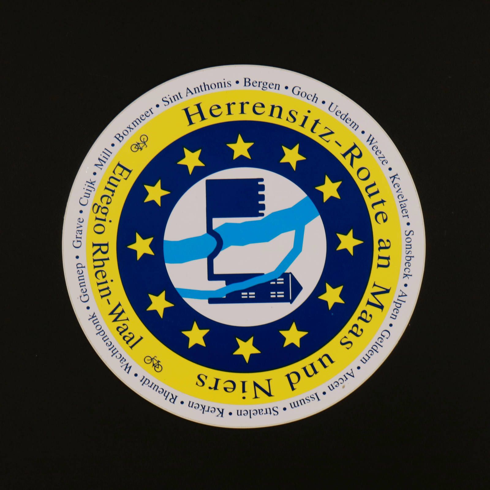 Euregio Rhein Waal ヴィンテージステッカー オランダ