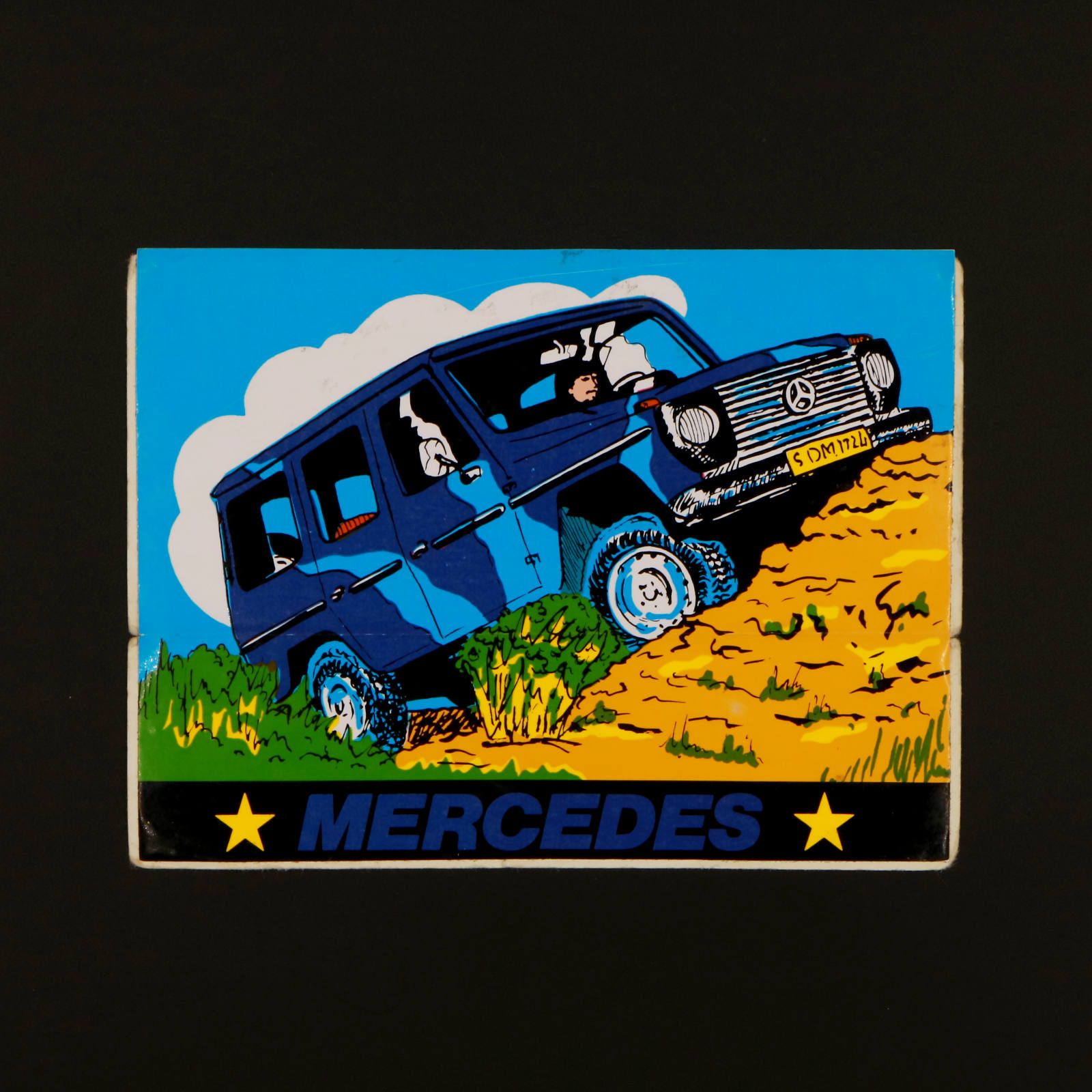 MERCEDES ヴィンテージステッカー オランダ
