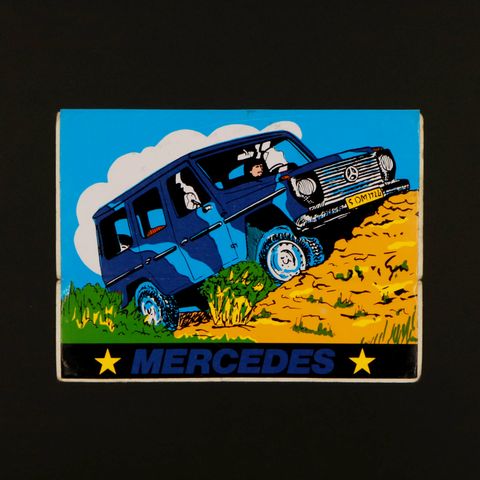 MERCEDES ヴィンテージステッカー オランダ