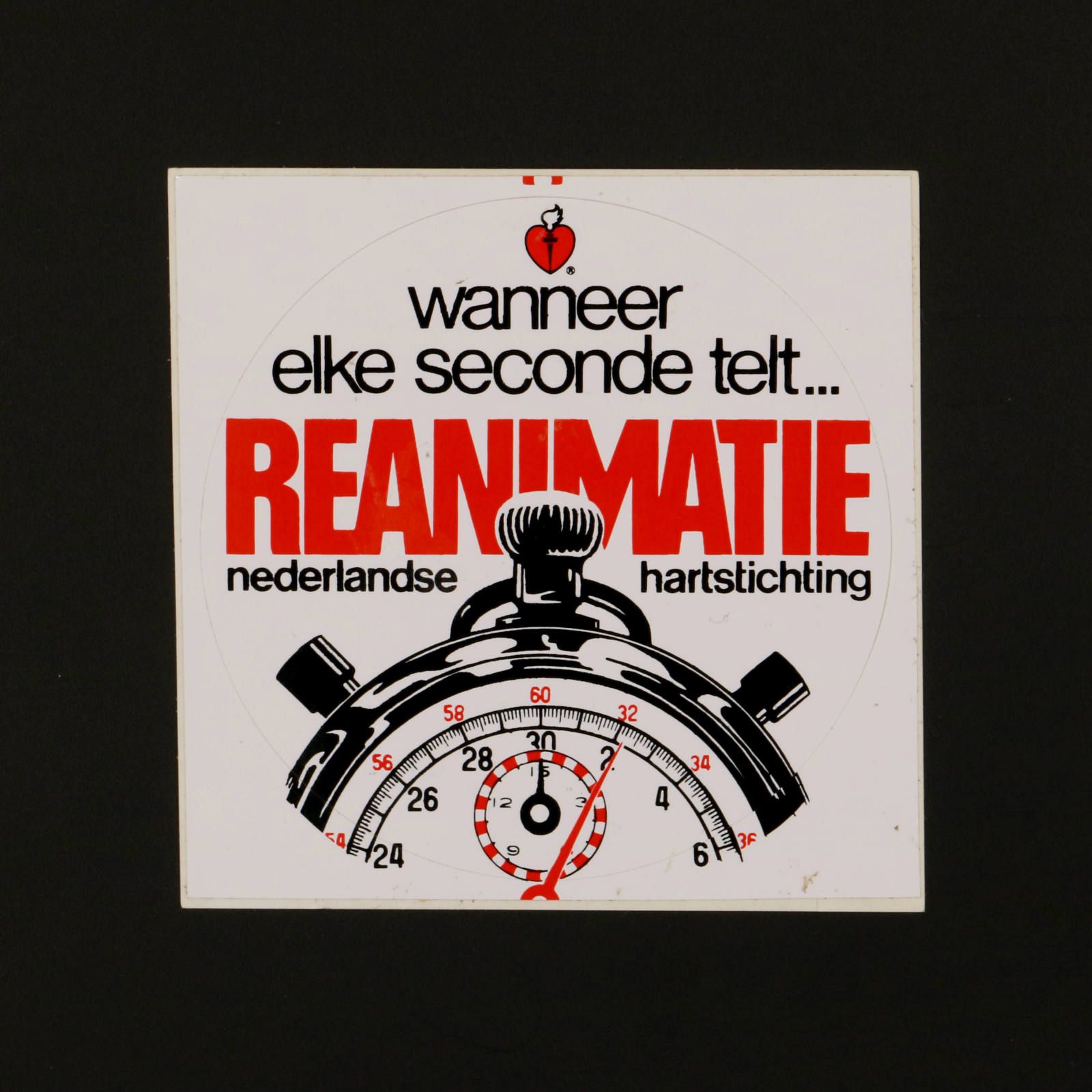 REANIMATIE ヴィンテージステッカー オランダ