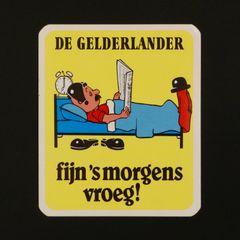 DE GELDERLANDER ヴィンテージステッカー オランダ
