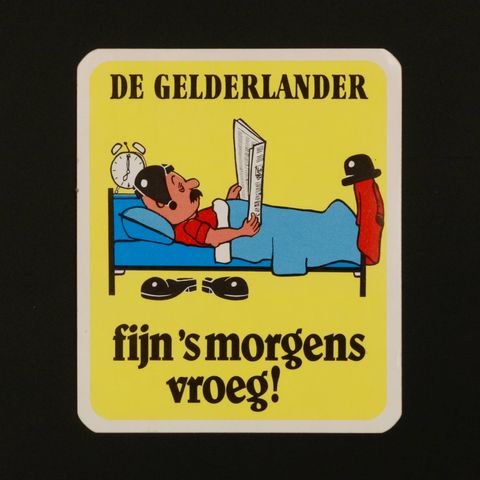 DE GELDERLANDER ヴィンテージステッカー オランダ