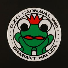 BRABANT HALLEN G.Z.G. CARNAVAL 1980 ヴィンテージステッカー オランダ
