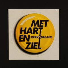 KERK BALANS ヴィンテージステッカー オランダ
