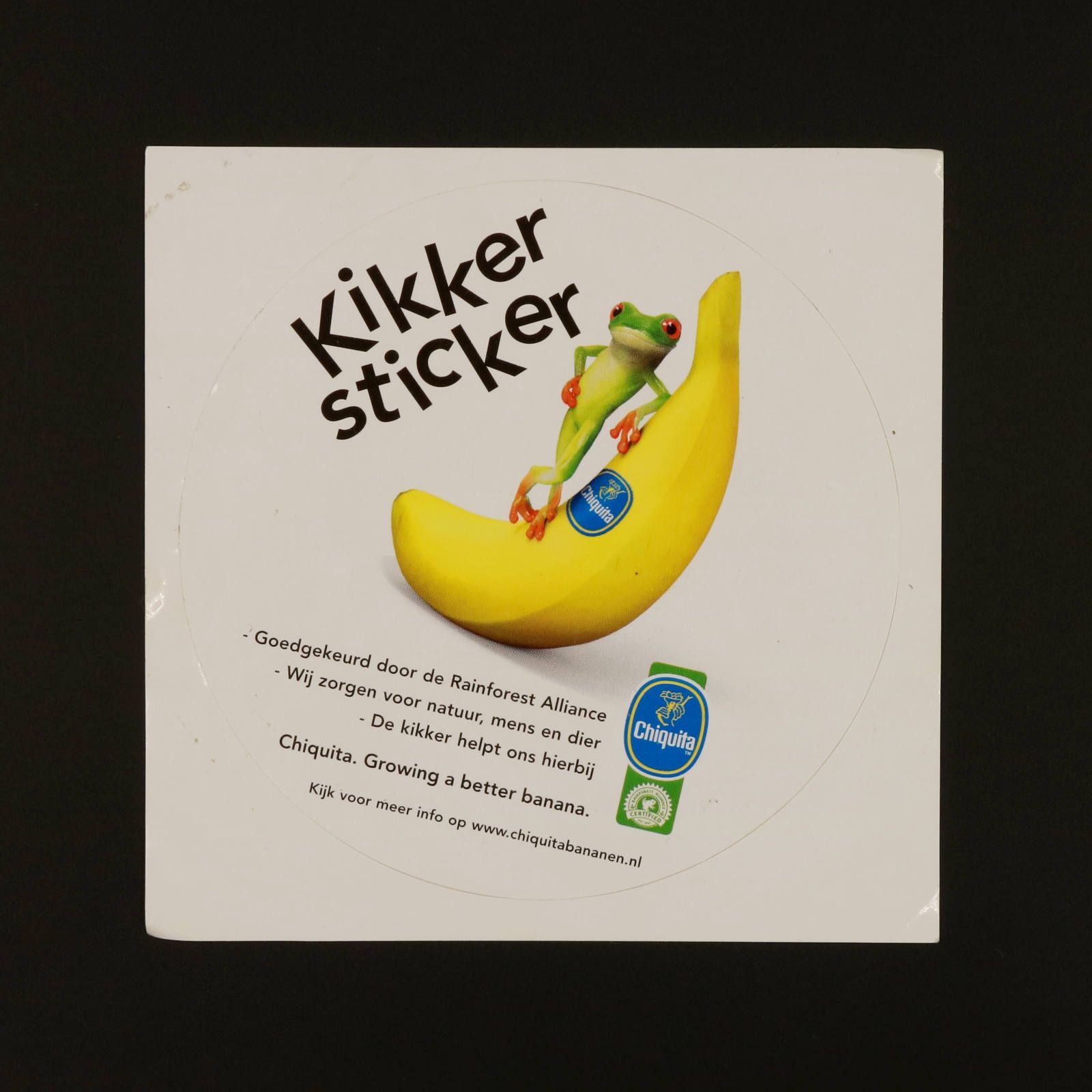 Chiquita ヴィンテージステッカー オランダ