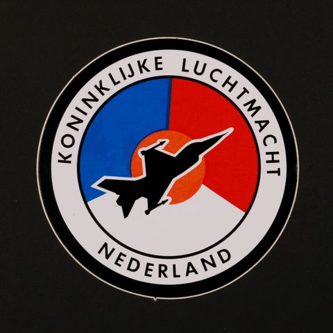 KONINKLIJKE LUCHTMACHT ヴィンテージステッカー オランダ
