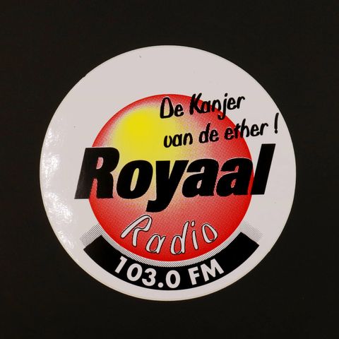 Royaal Radio ヴィンテージステッカー オランダ