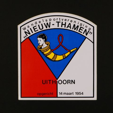 NIEUW THAMEN UITHOORN ヴィンテージステッカー オランダ