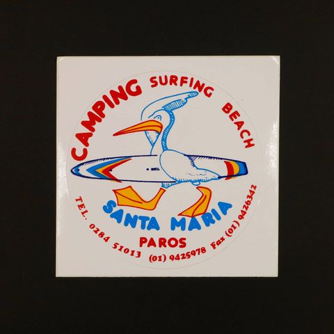 SANTA MARIA PAROS ヴィンテージステッカー オランダ