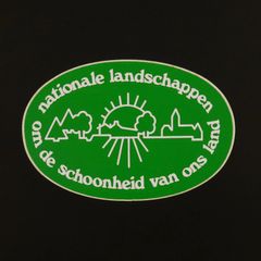 nationale landschappen ヴィンテージステッカー オランダ