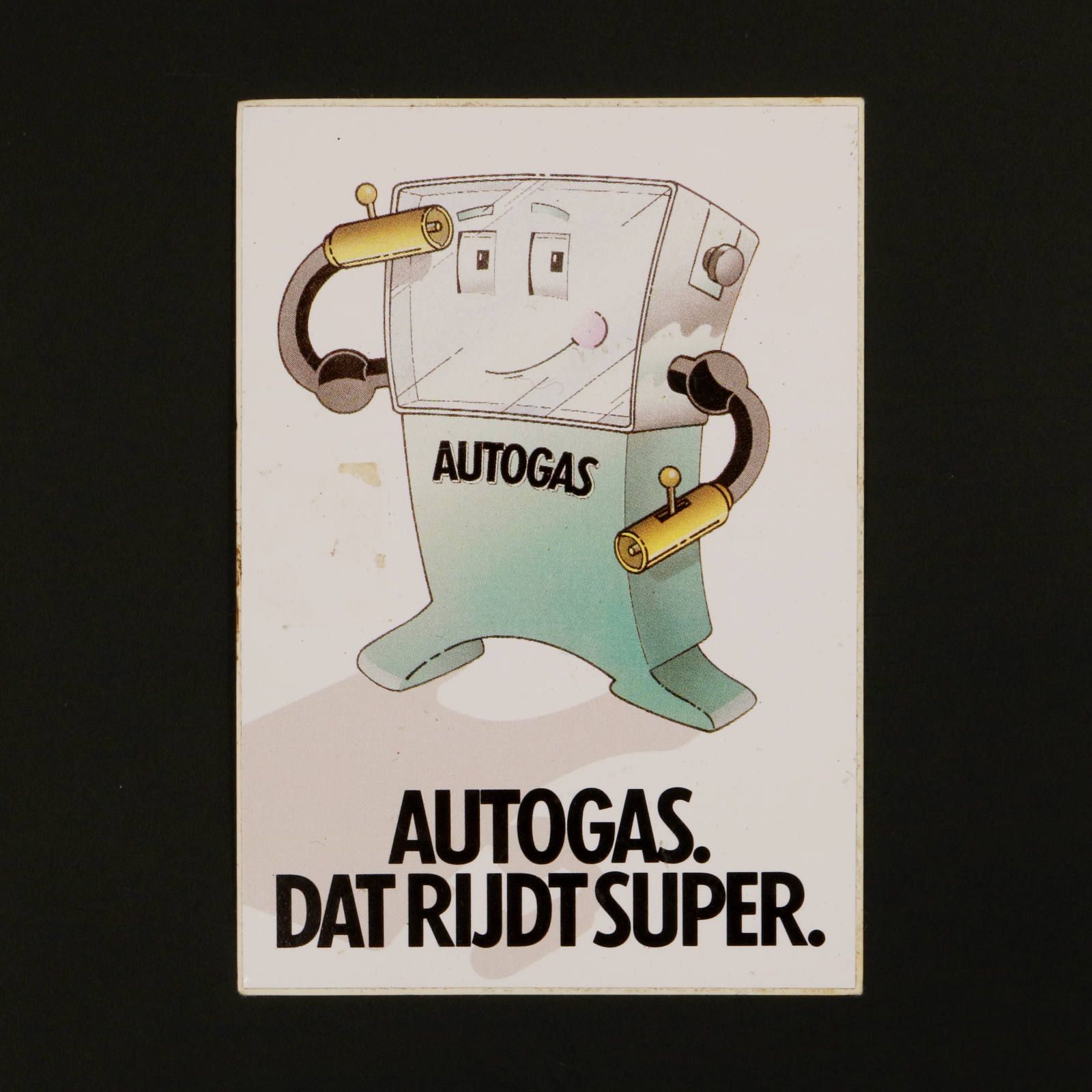AUTOGAS ヴィンテージステッカー オランダ