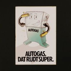 AUTOGAS ヴィンテージステッカー オランダ