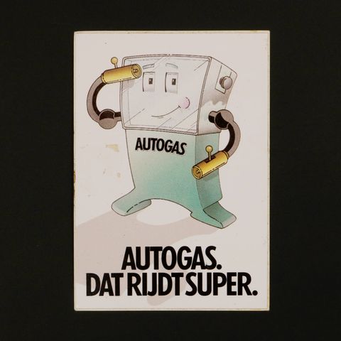 AUTOGAS ヴィンテージステッカー オランダ