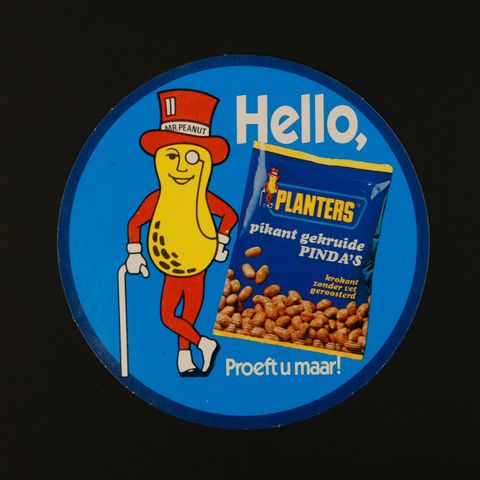 PLANTERS ヴィンテージステッカー オランダ