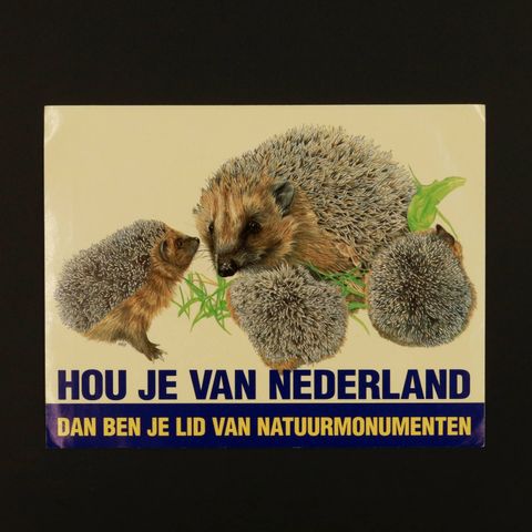 NATUURMONUMENTEN ヴィンテージステッカー オランダ