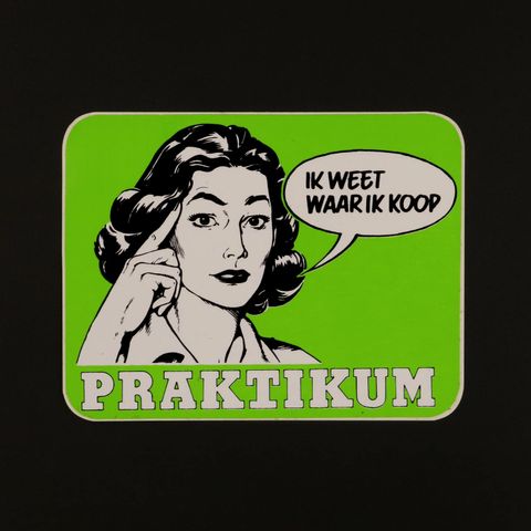PRAKTIKUM ヴィンテージステッカー オランダ