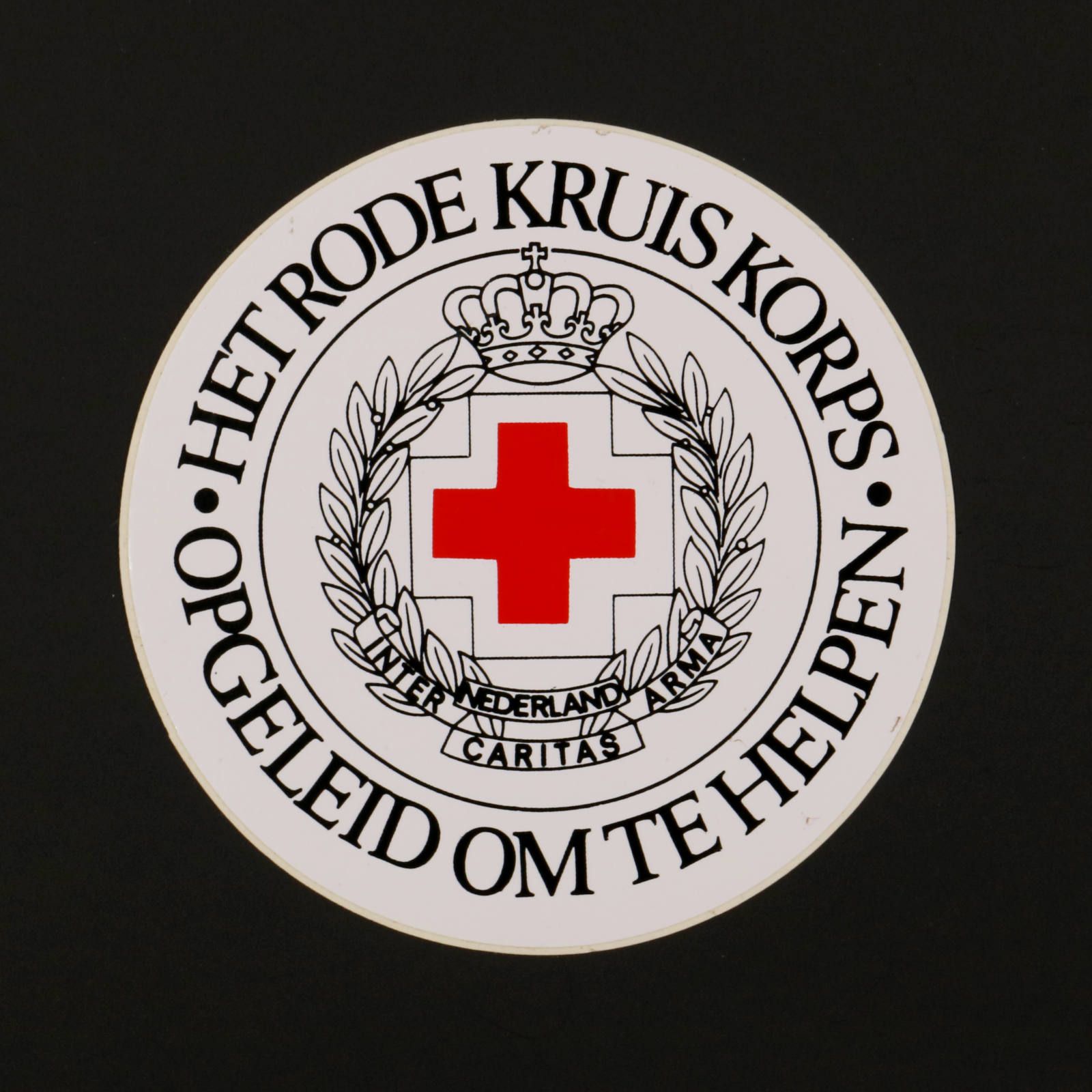 HT RODE KRUIS KORPS ヴィンテージステッカー オランダ