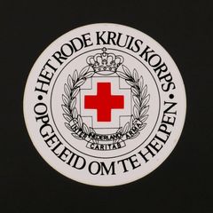 HT RODE KRUIS KORPS ヴィンテージステッカー オランダ