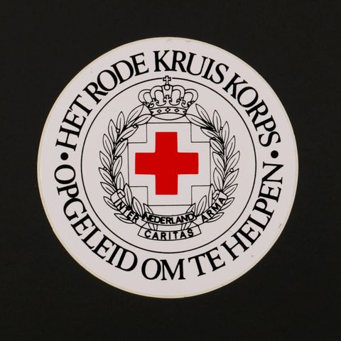 HT RODE KRUIS KORPS ヴィンテージステッカー オランダ