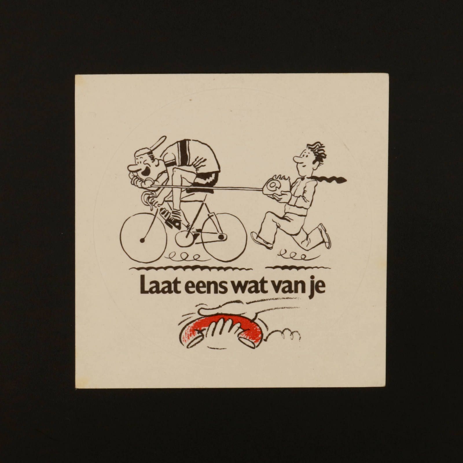 Laat eens wat van je ヴィンテージステッカー オランダ
