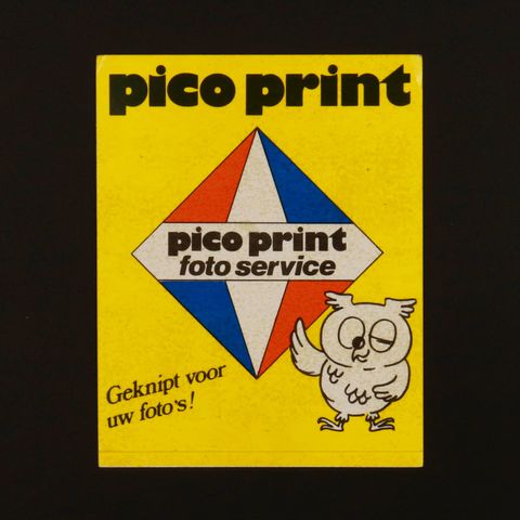 pico print ヴィンテージステッカー オランダ