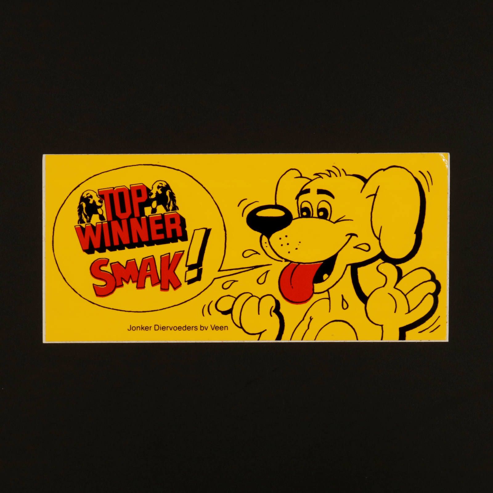 TOP WINNER SMAK! ヴィンテージステッカー オランダ