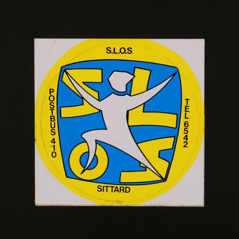 S.L.O.S SITTARD ヴィンテージステッカー オランダ