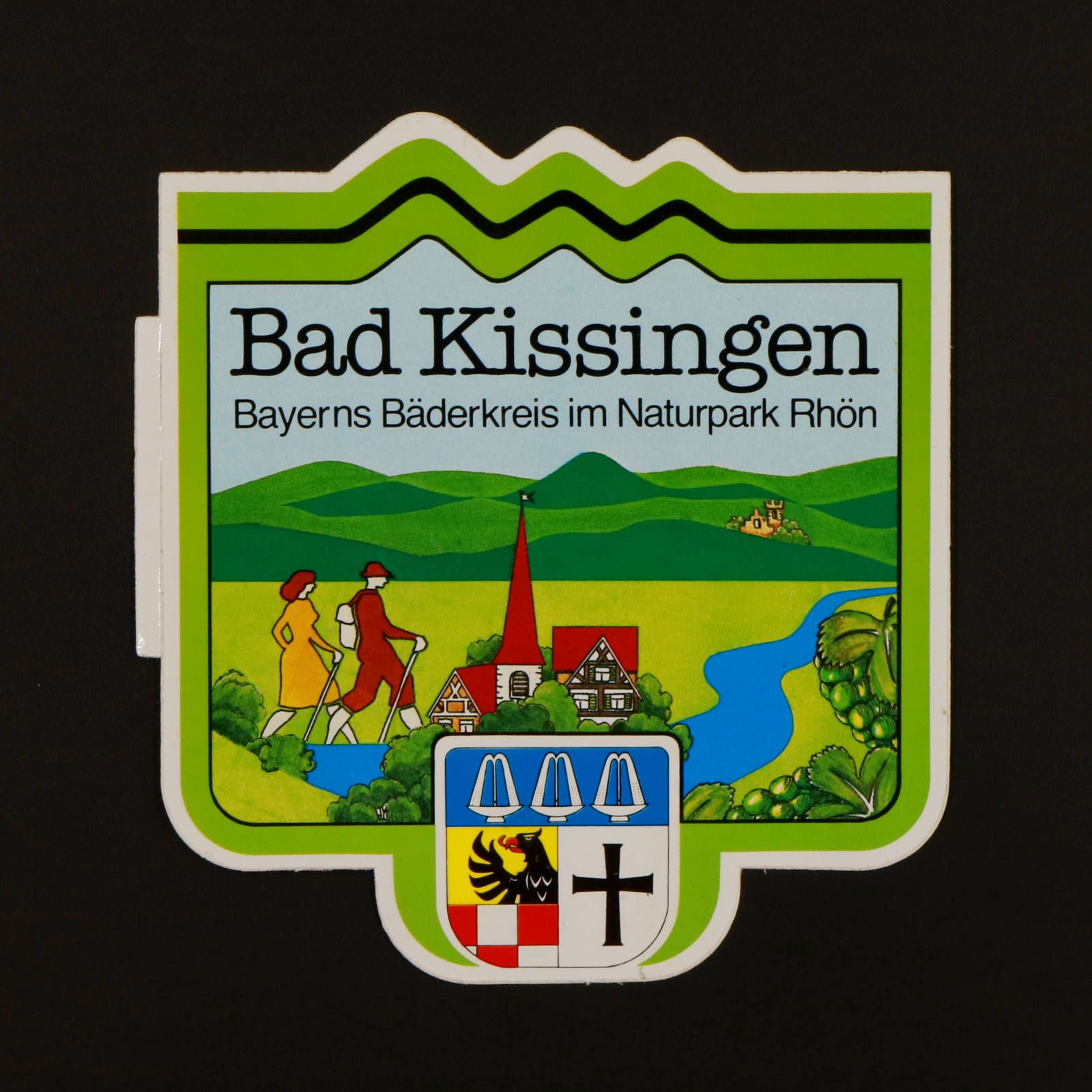 Bad Kissingen ヴィンテージステッカー オランダ