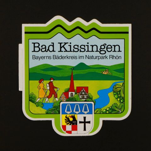 Bad Kissingen ヴィンテージステッカー オランダ