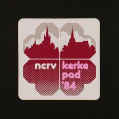 ncrv kerke pad '84 ヴィンテージステッカー オランダ