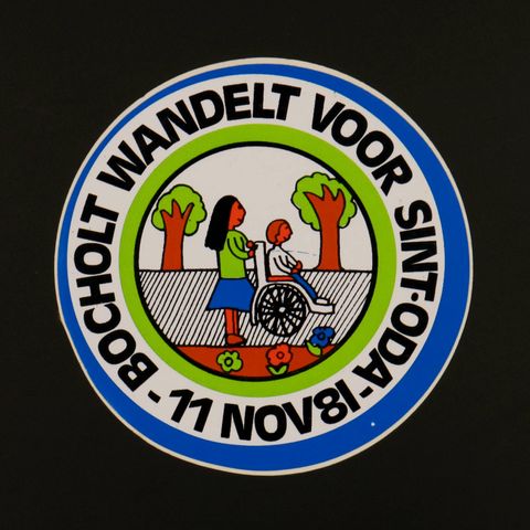 BOCHOLT WANDELT VOOR SINT-ODA ヴィンテージステッカー オランダ