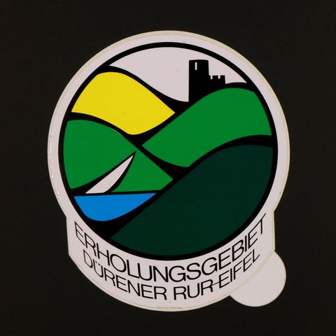 ERHOLUNGSGEBIET ヴィンテージステッカー オランダ
